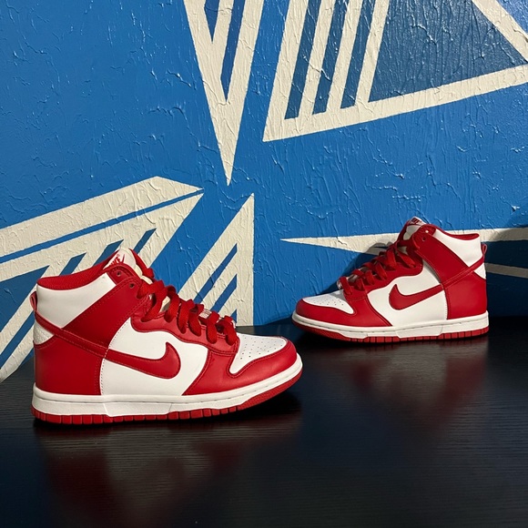 championship red dunks gs